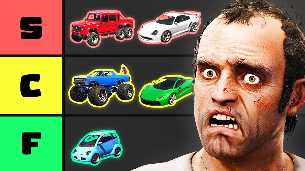 Я оценил все машины в GTA 5