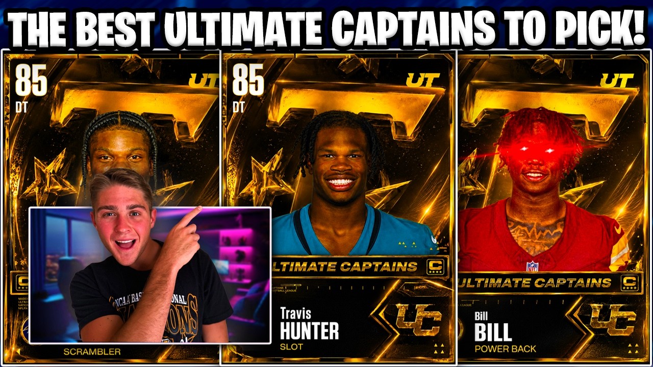 ЛУЧШИЕ Ultimate Captains, которых стоит выбрать в Madden 27!