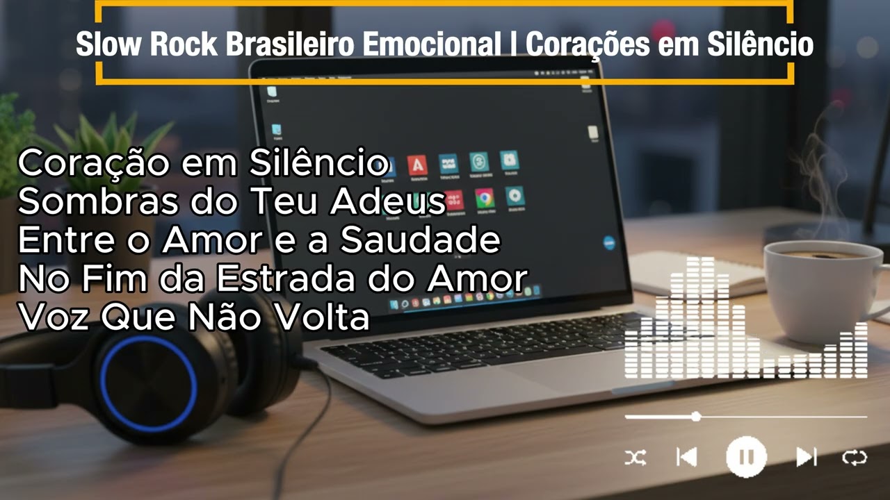 🎸Slow Rock Brazileiro Emocional | Corações em Silêncio