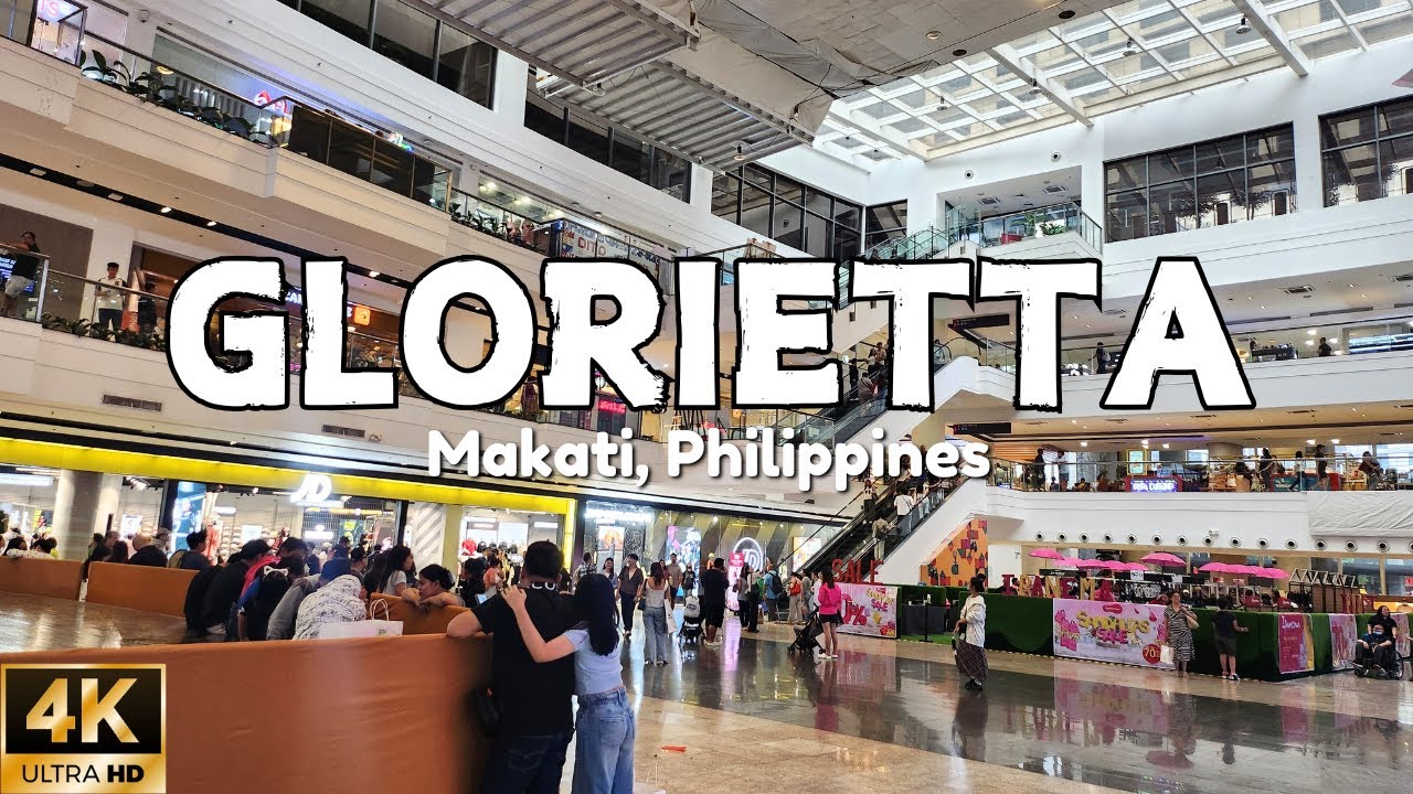 [4K] Glorietta Mall Makati 2025 | Full Tour of Ayala Center's Shopping & Dining Hub (Philippines)