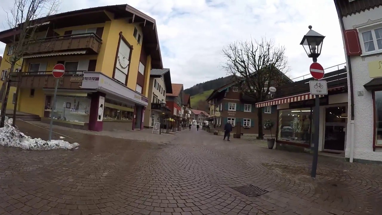 STREET VIEW: Oberstaufen im Allgäu in GERMANY