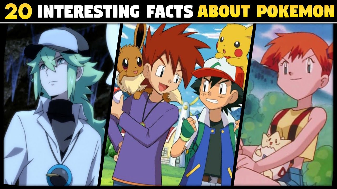 Top 20 Unknown Facts About Pokemon | 20 Interesting Pokemon Facts | Hindi |