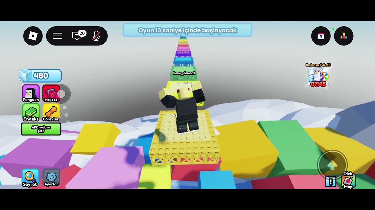Roblox knockout oynadık