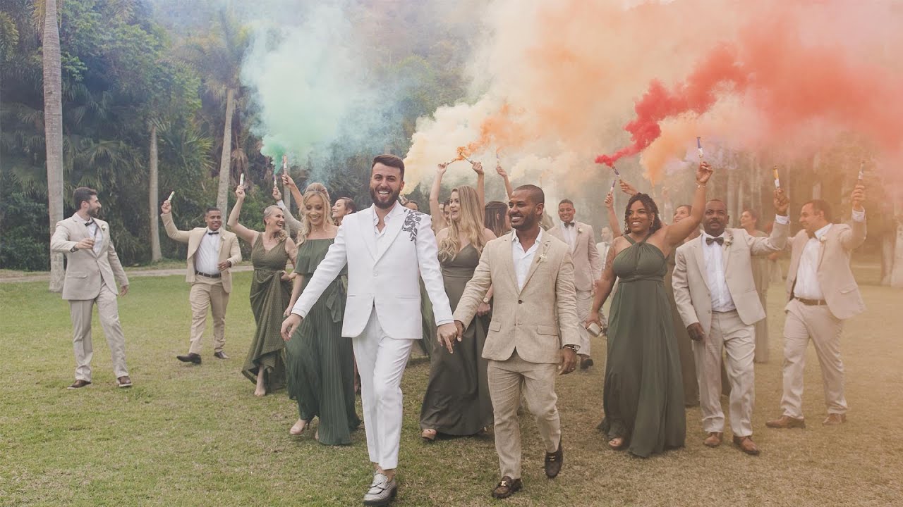 Casamento homoafetivo lindo ao ar livre - Trailer | Robinho e Fabricio