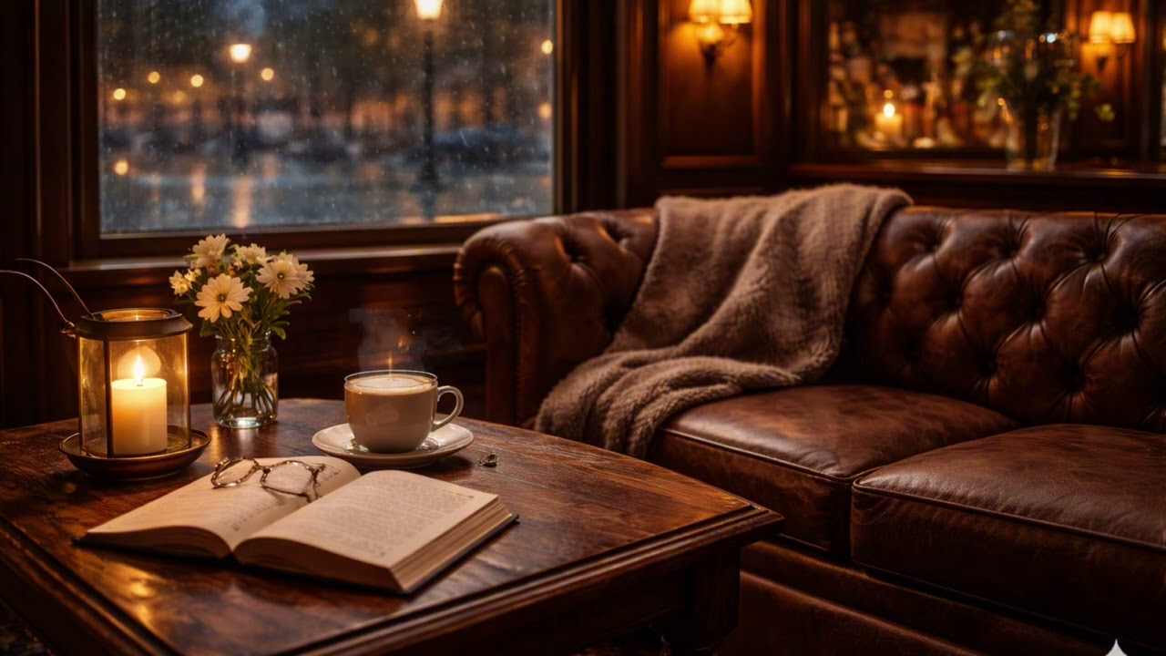 No Music | Rainy Coffee Moment at Stilhour Café