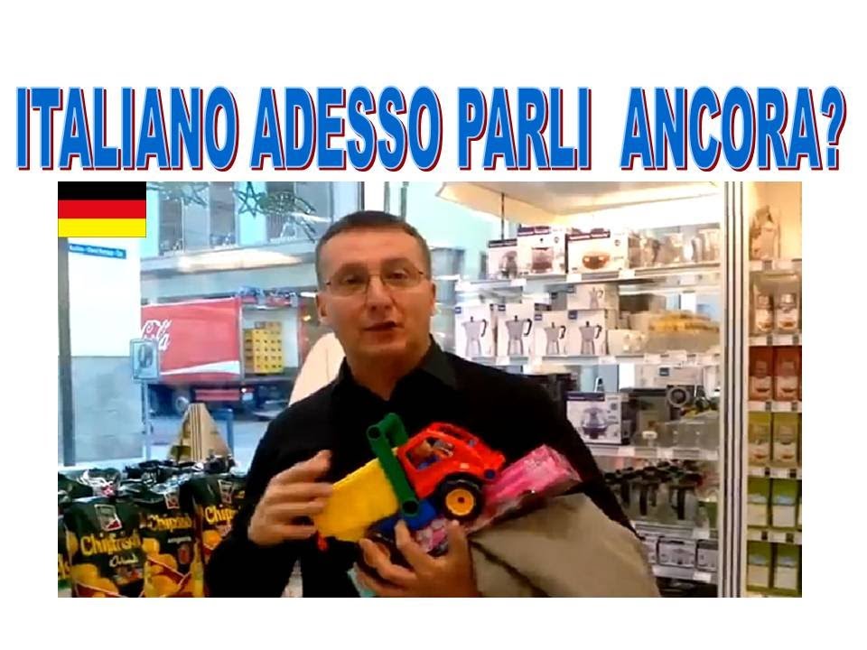 ITALIANO ADESSO PARLI ANCORA ? Lambrenedetto in Germania