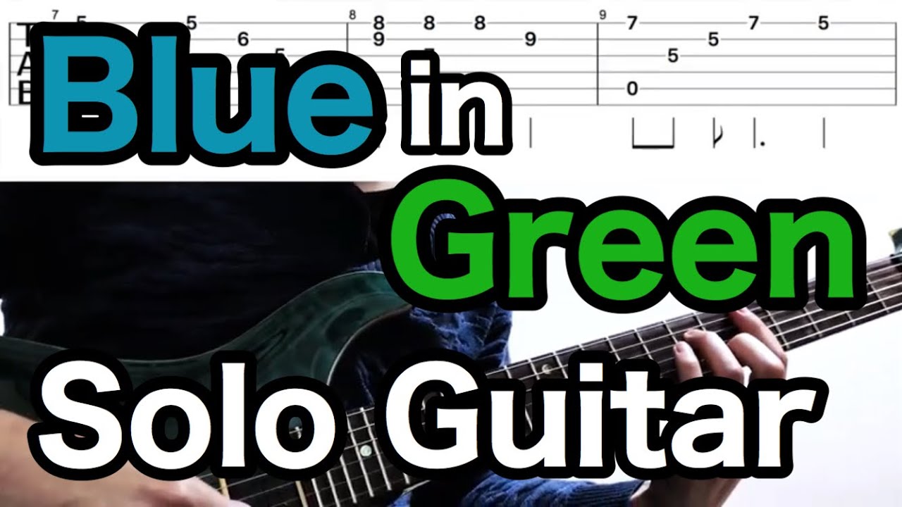 Blue in Green ソロギター TAB