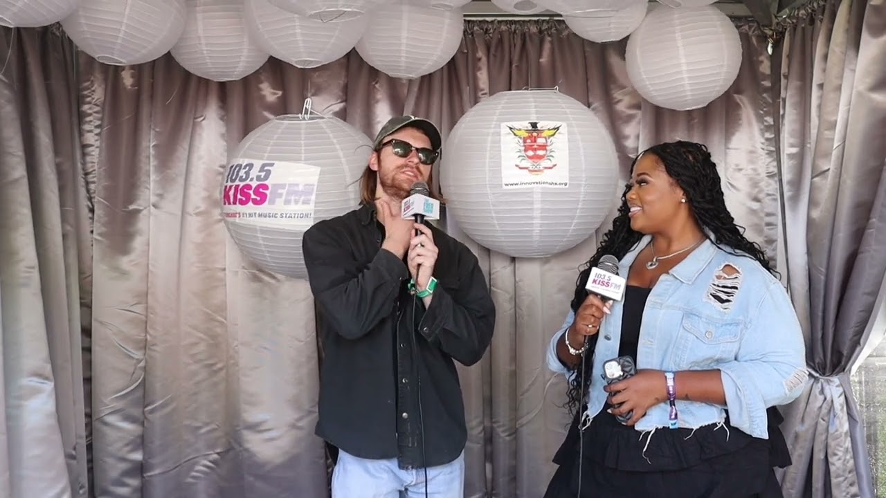 Finneas Backstage at Lollapalooza