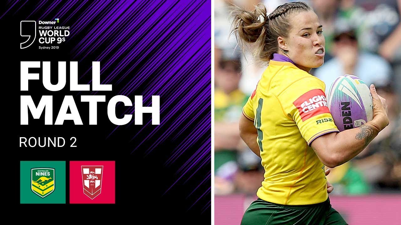 NRL Highlights | Australia v England | 2019 Women's Rugby League World Cup 9s