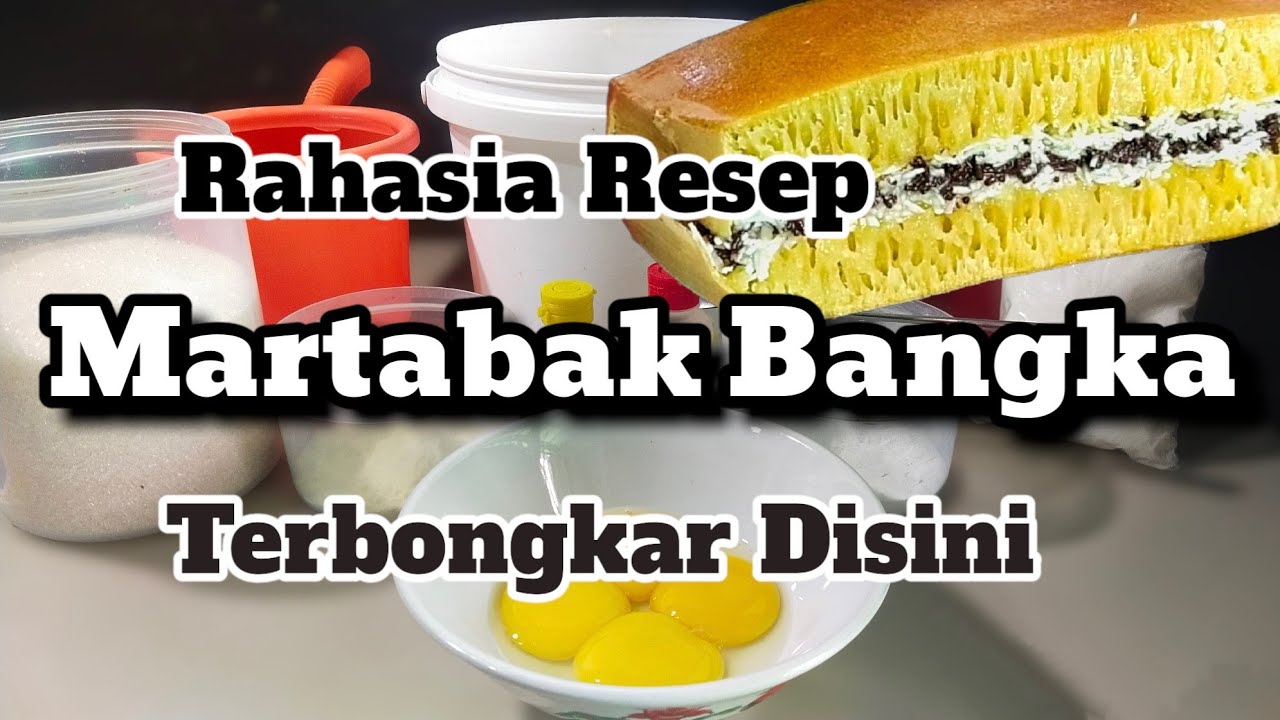 BONGKAR‼️Resep Martabak Bangka