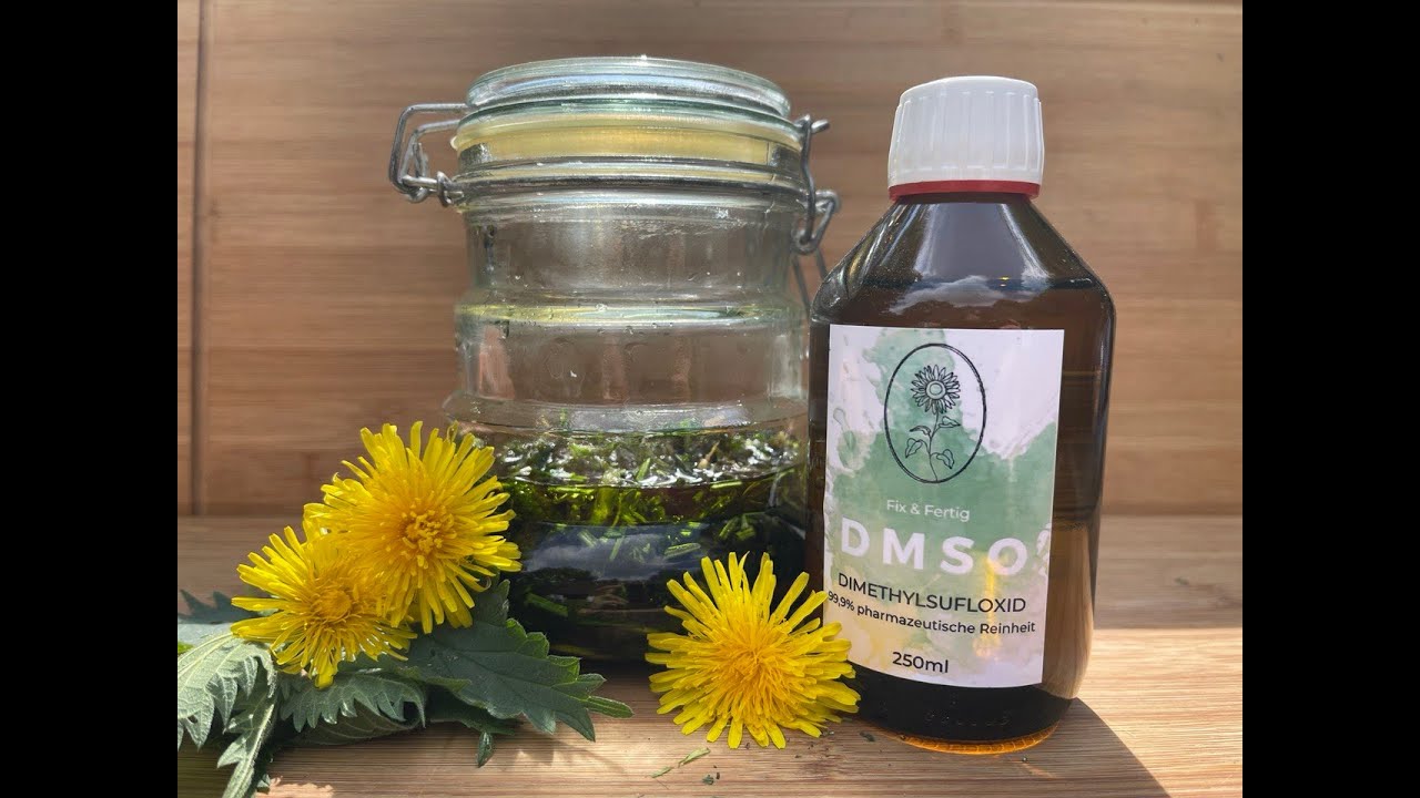 DMSO Geheimtipp - Kräuterauszüge und Tinkturen