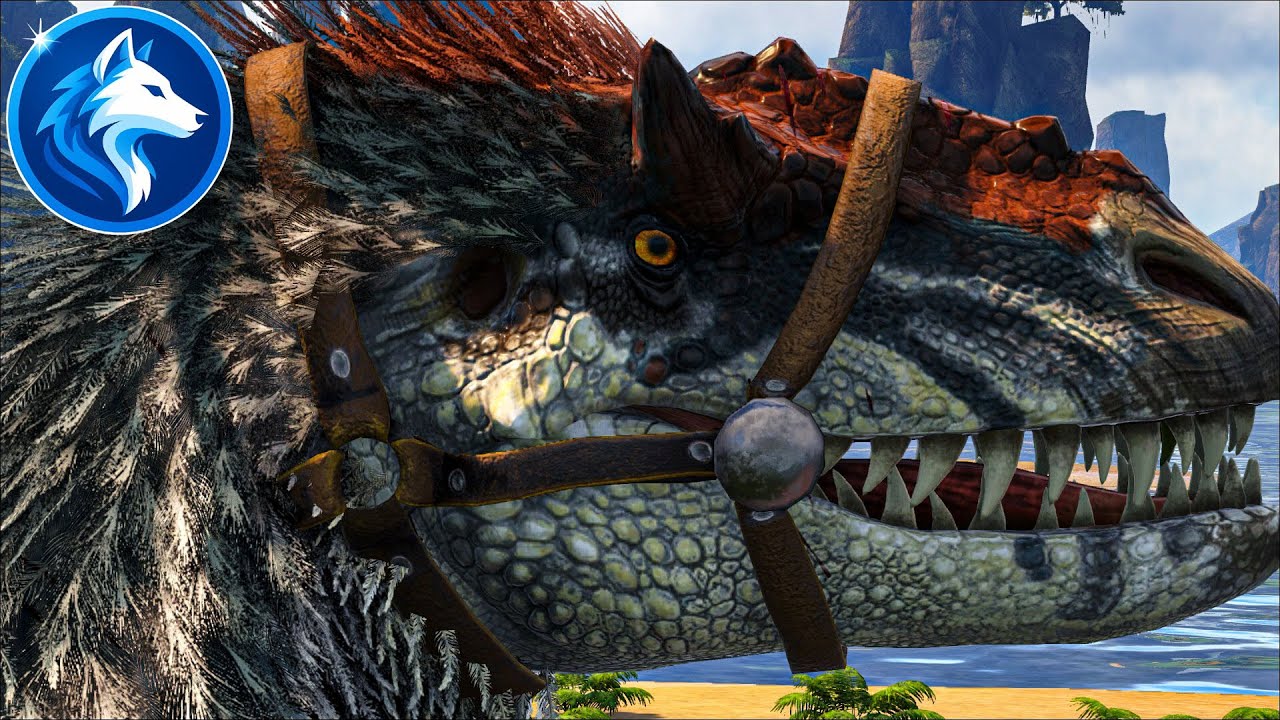 Yutyrannus Evcilleştirme!!!! #22 Ark The Center Türkçe