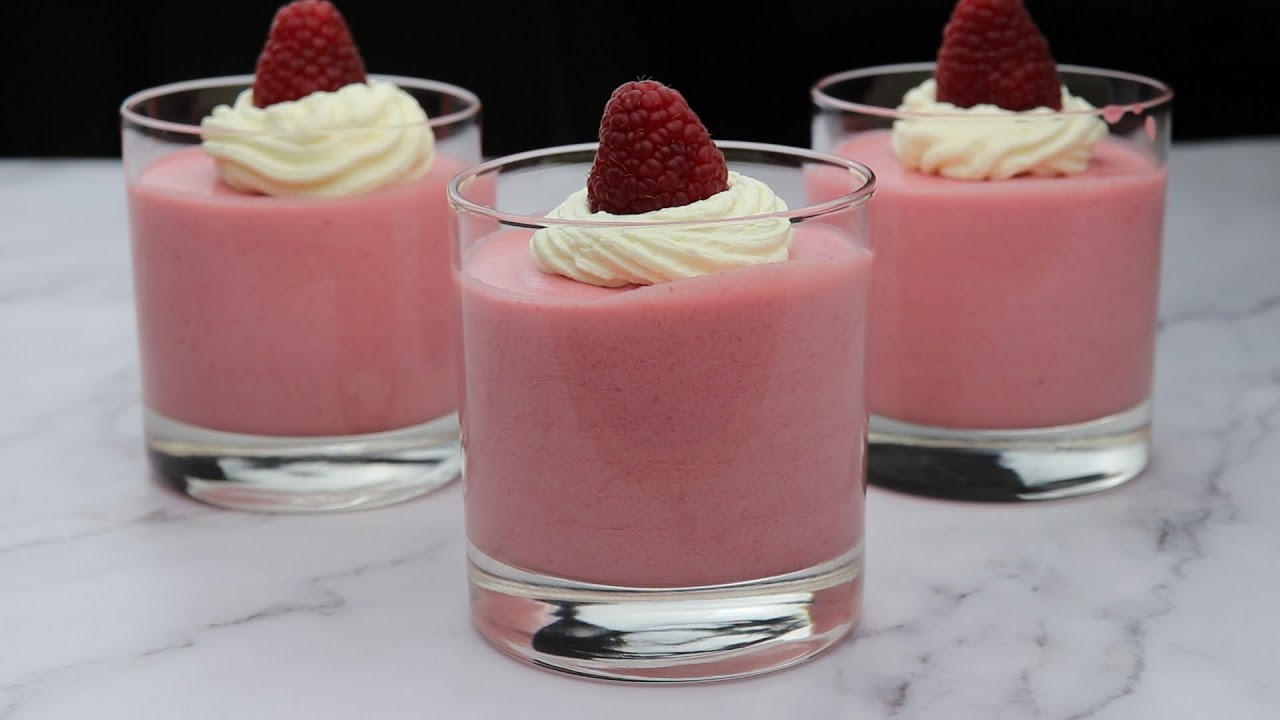 Raspberry Mousse | A&A Homemade