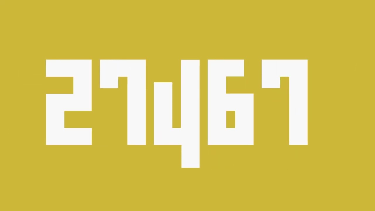 Colorful Numbers 1 to 65000 with Color Templates