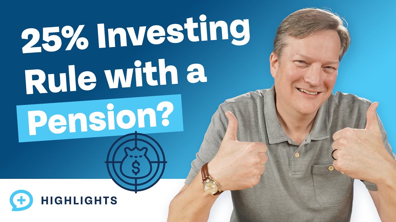 How Should You Factor a Pension Into the 25% Investing Rate?