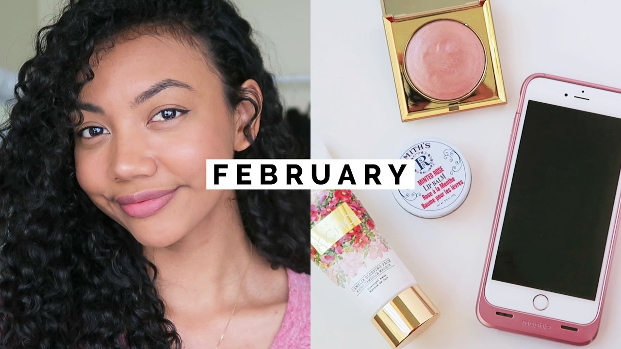 FEBRUARY FAVORITES 2017 - FASHION & BEAUTY