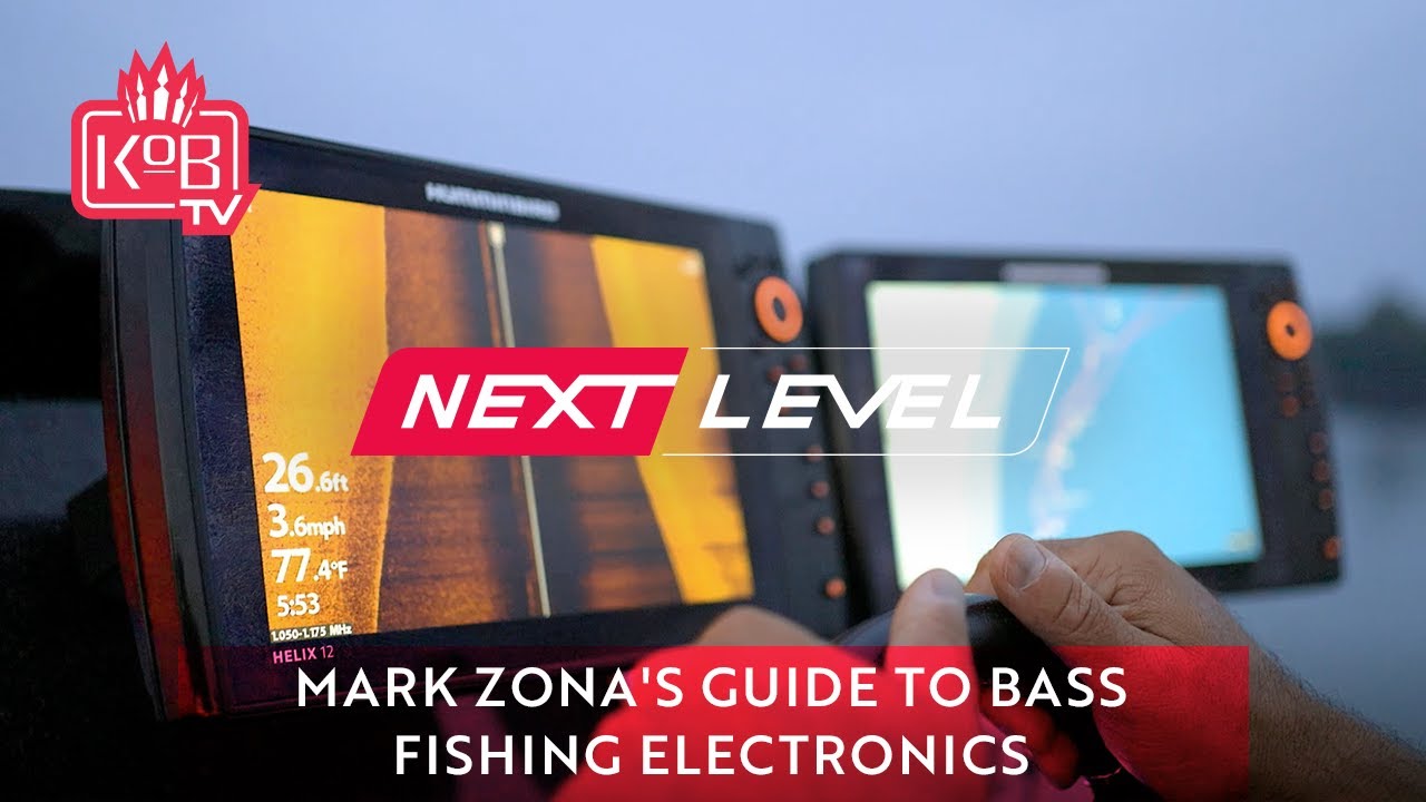 Mark Zona's Guide to Bass Fishing Electronics - @MinnKotaMotors & @HumminbirdTV [NEXT LEVEL]