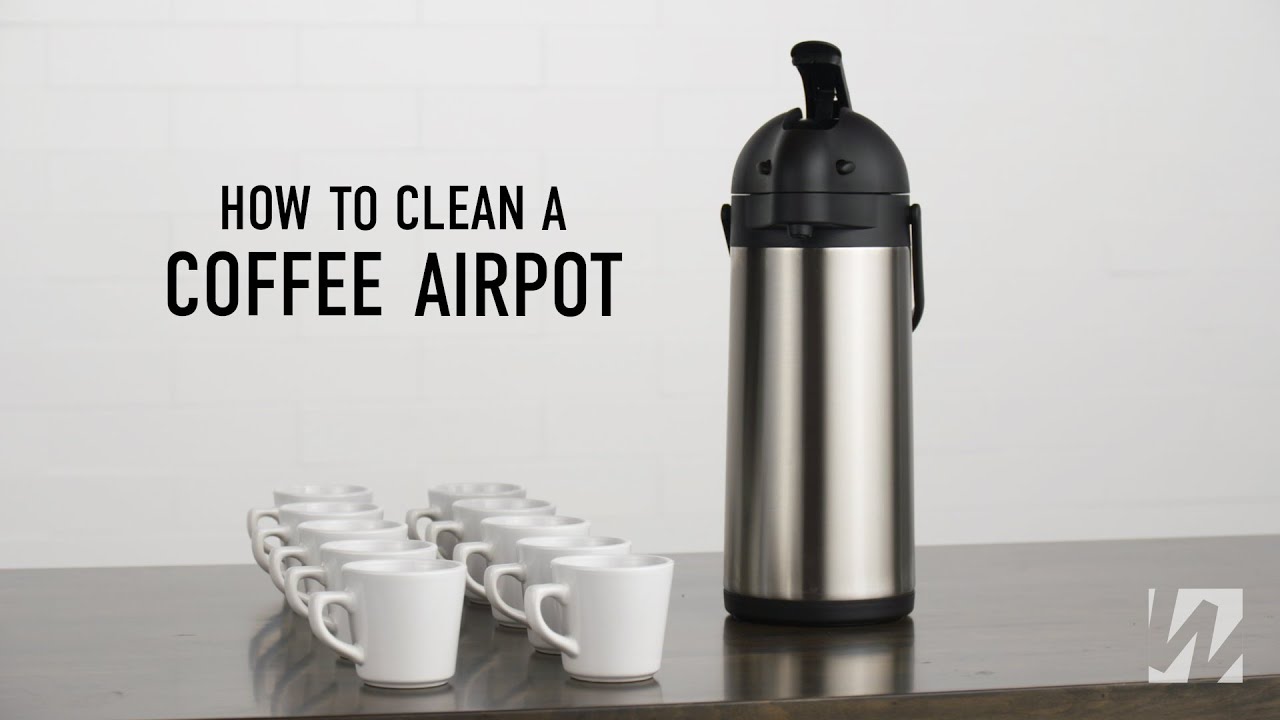 Как очистить кофейник Airpot