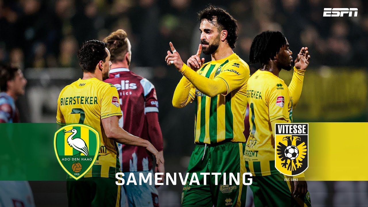 👀 VITESSE op zoek naar BROODNODIGE punten tegen ADO Den Haag 🍞 | Samenvatting ADO Den Haag - Vitesse