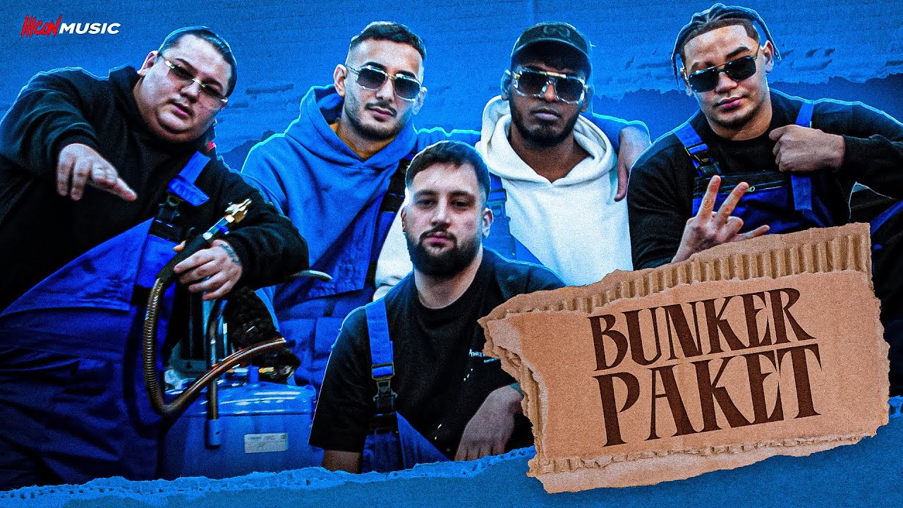 BIGGIE68 x AZU x VITO x BARE x BAYOR - Bunker Paket (Official Video)