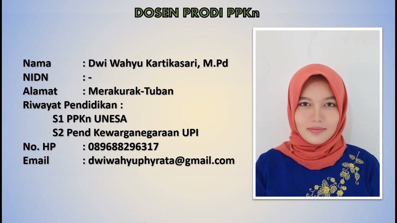 Video Profil Program Studi FKIP Unirow Tuban 2025