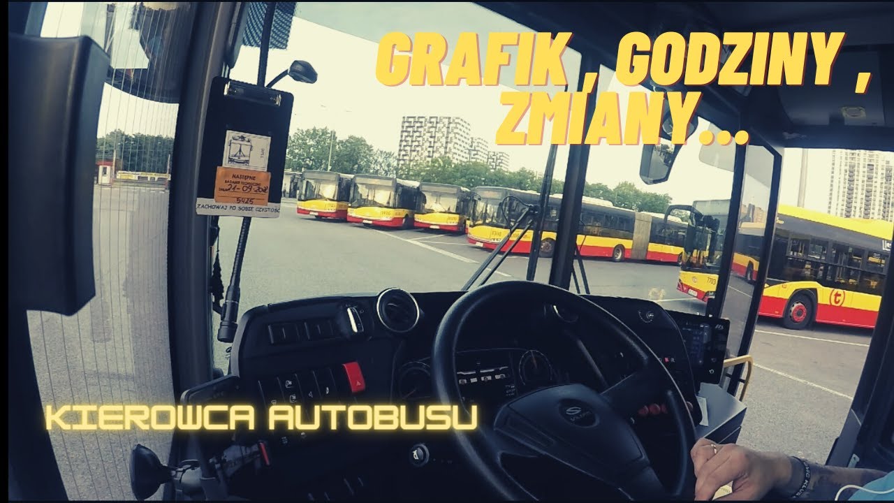 #Vlog 5 Kierowca Autobusu - Ile godzin pracuje ?