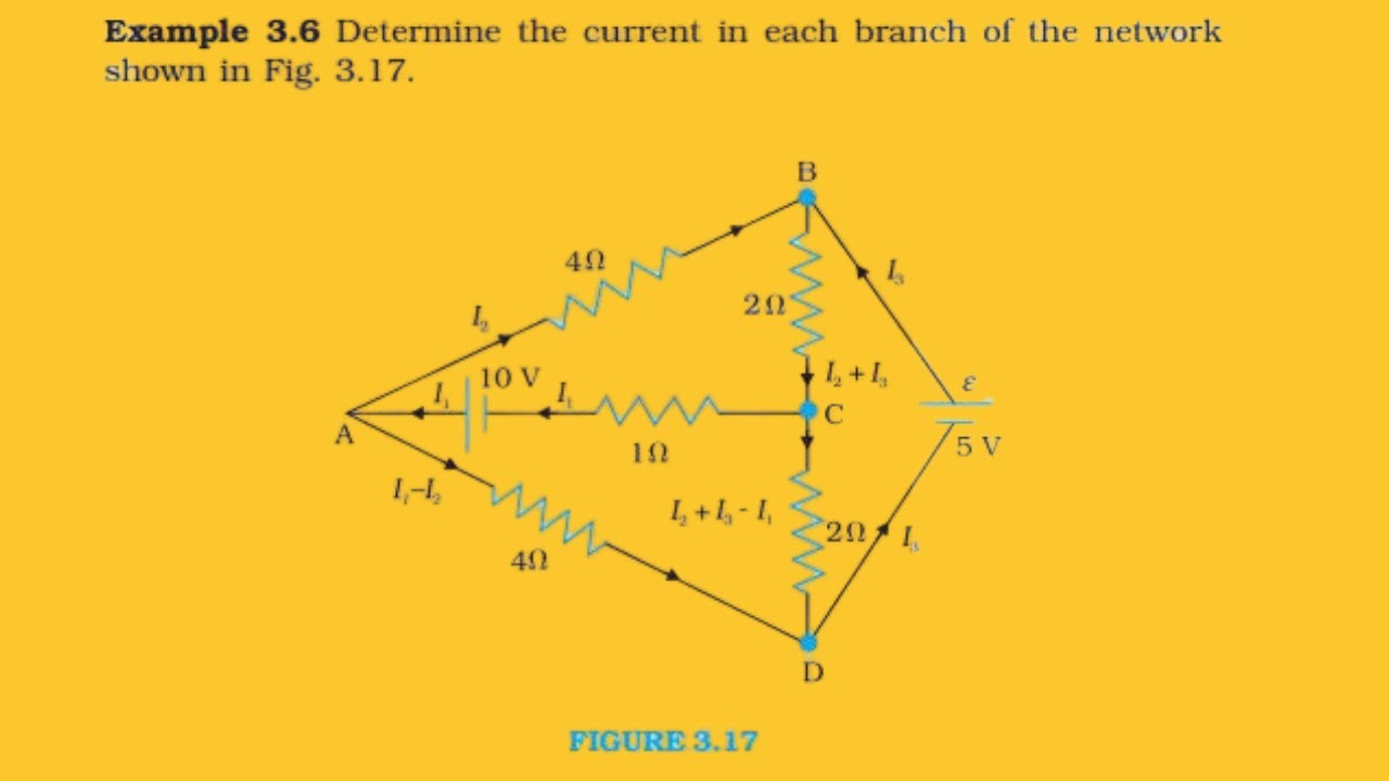 Class 12th Physics | Current Electricity Example 3.6- Detailed Solution & Explanation By Rajesh Sir