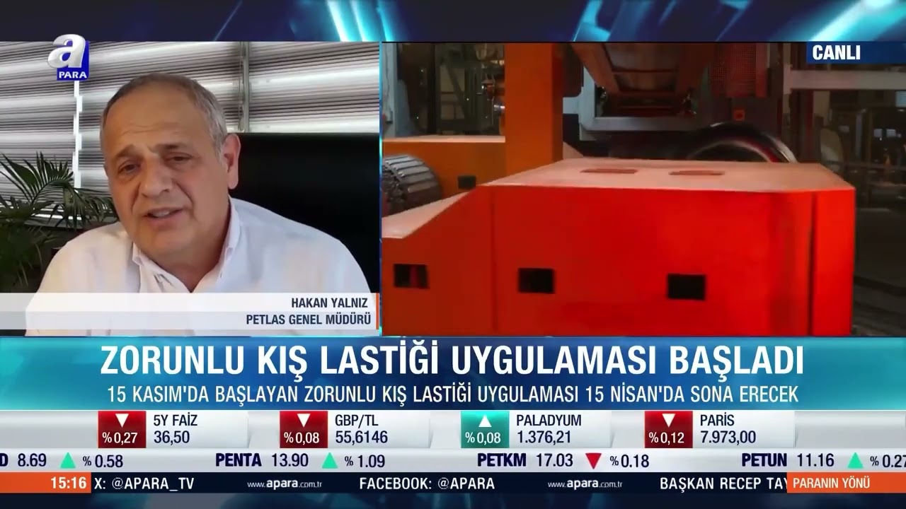 Petlas Genel Müdürü Hakan Yalnız A Para TV'de! l İş Dünyasının Üretim Stratejileri