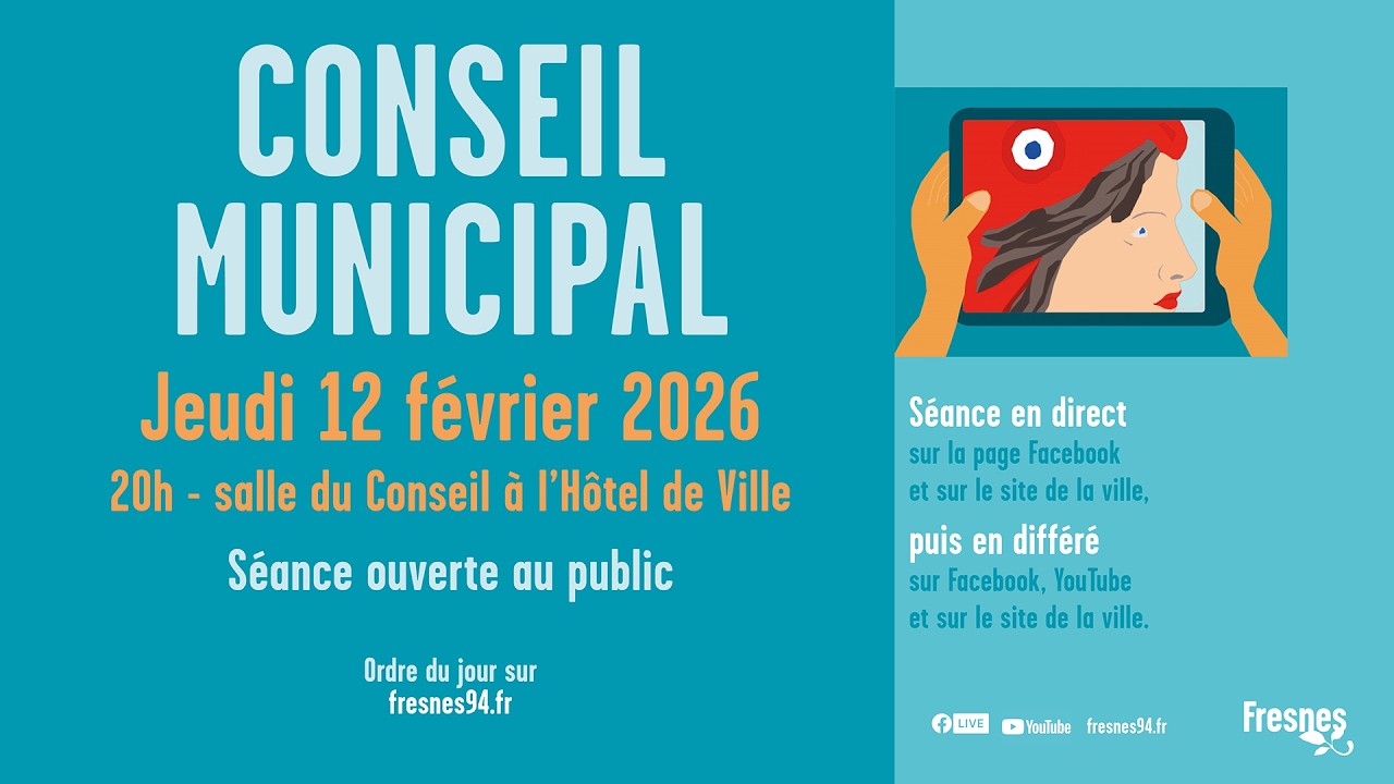 Conseil municipal 12 février 2026