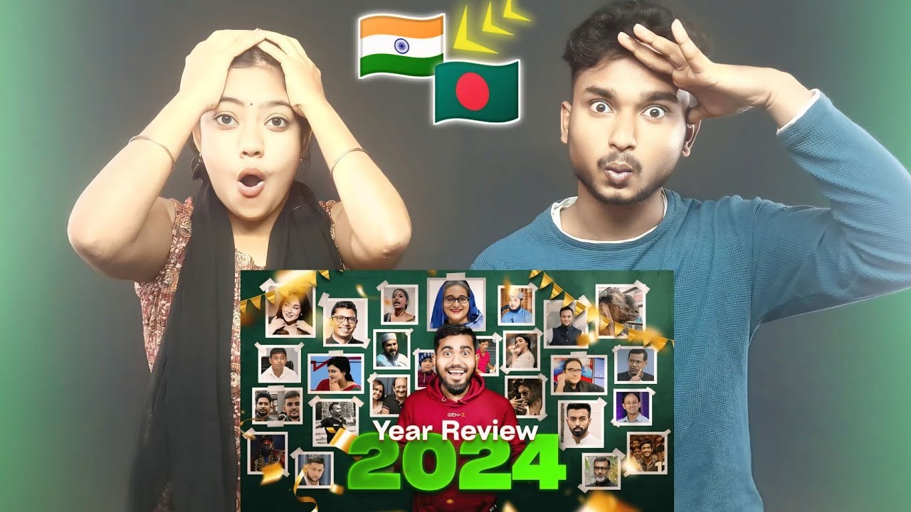 India Reaction On | ২০২৪ এর ভাইরাল সব বিনোদন | Year Review Bangladesh 2024 | New Bangla funny Video
