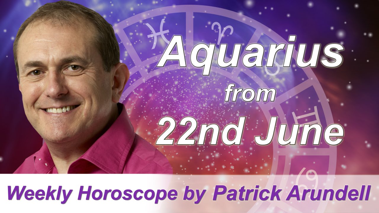 Aquarius Weekly Horoscope from 22nd June 2015