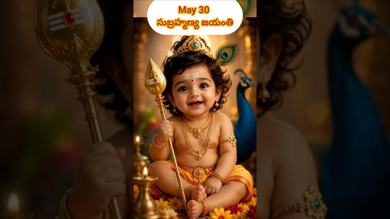 May 30,2026 - సుబ్రహ్మణ్య జయంతి| Most Powerful Day #murugan #subrahmanya #subrahmanyaswamy #lord