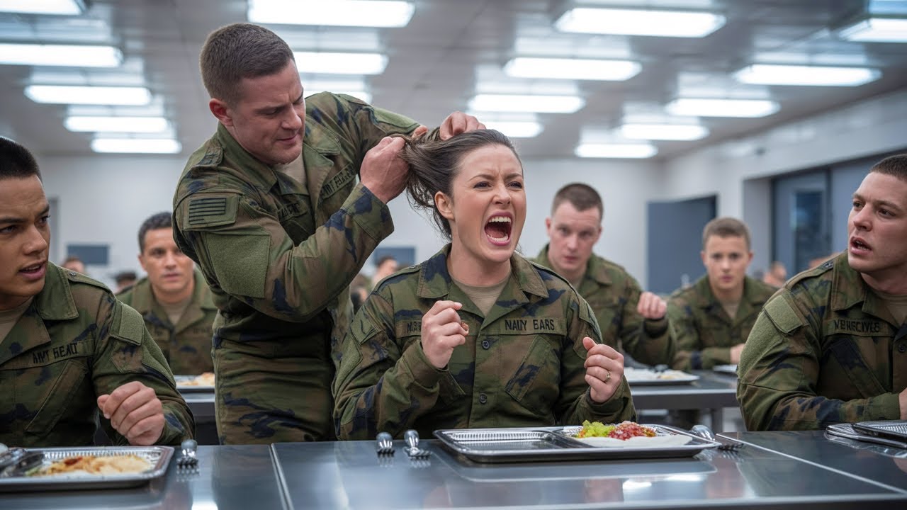 A Marine Pulled Her Hair in the Mess Hall — Unaware She Was the SEAL Team's New Commander