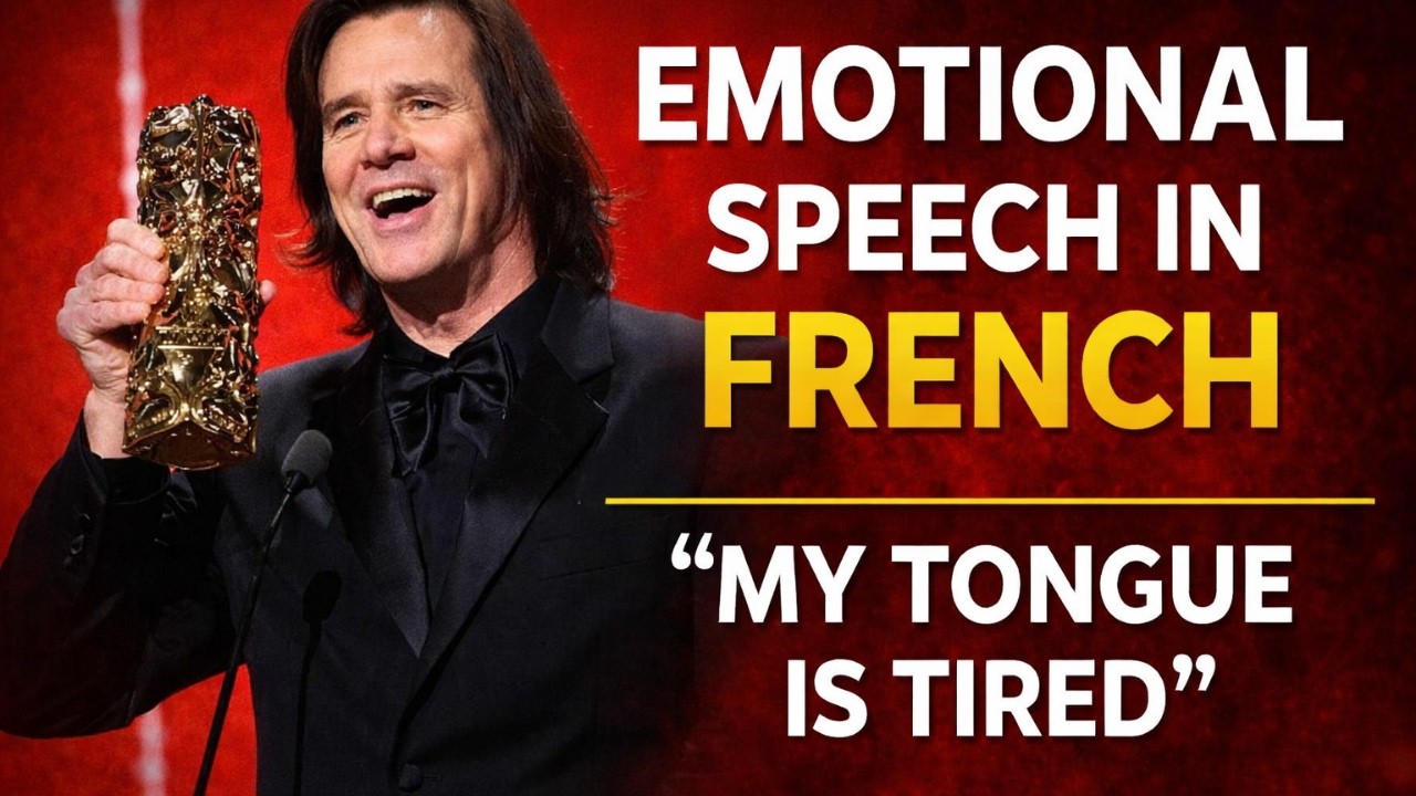 Jim Carrey Gets Standing Ovation After Speaking French at C&eacute;sar Awards 2026