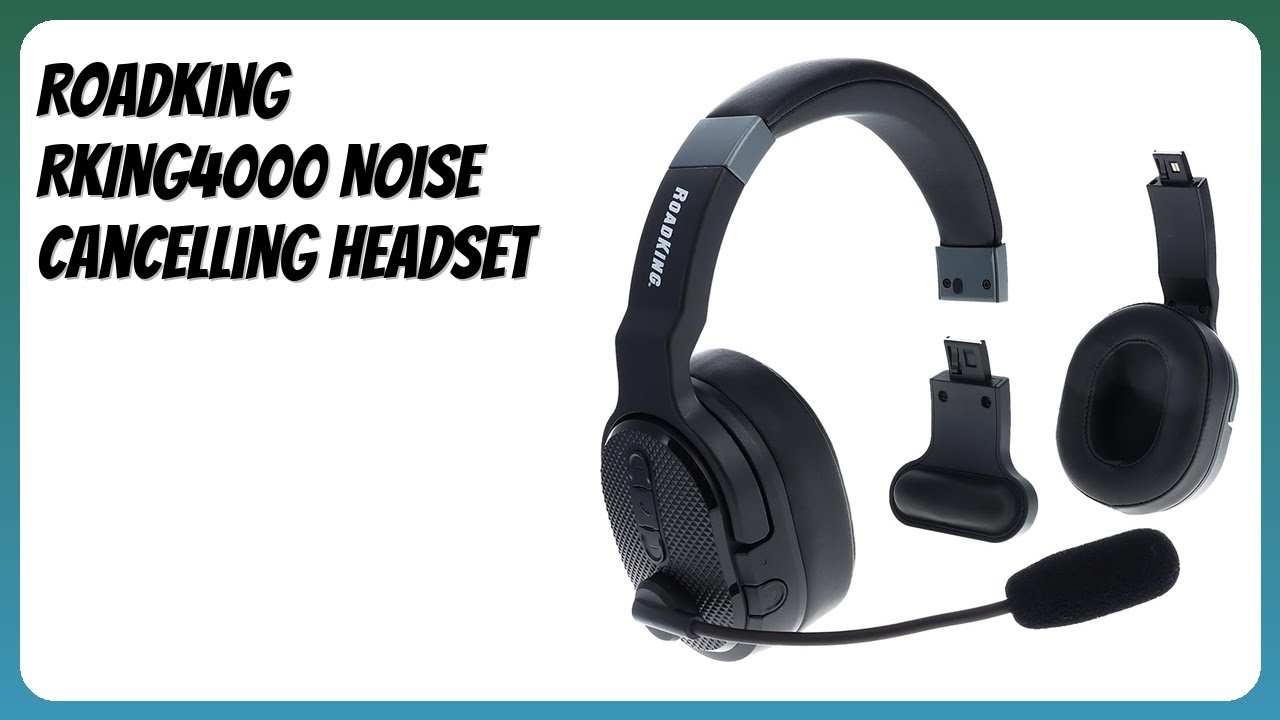 REVIEW (2026): RoadKing RKING4000 Noise Cancelling Headset. Features