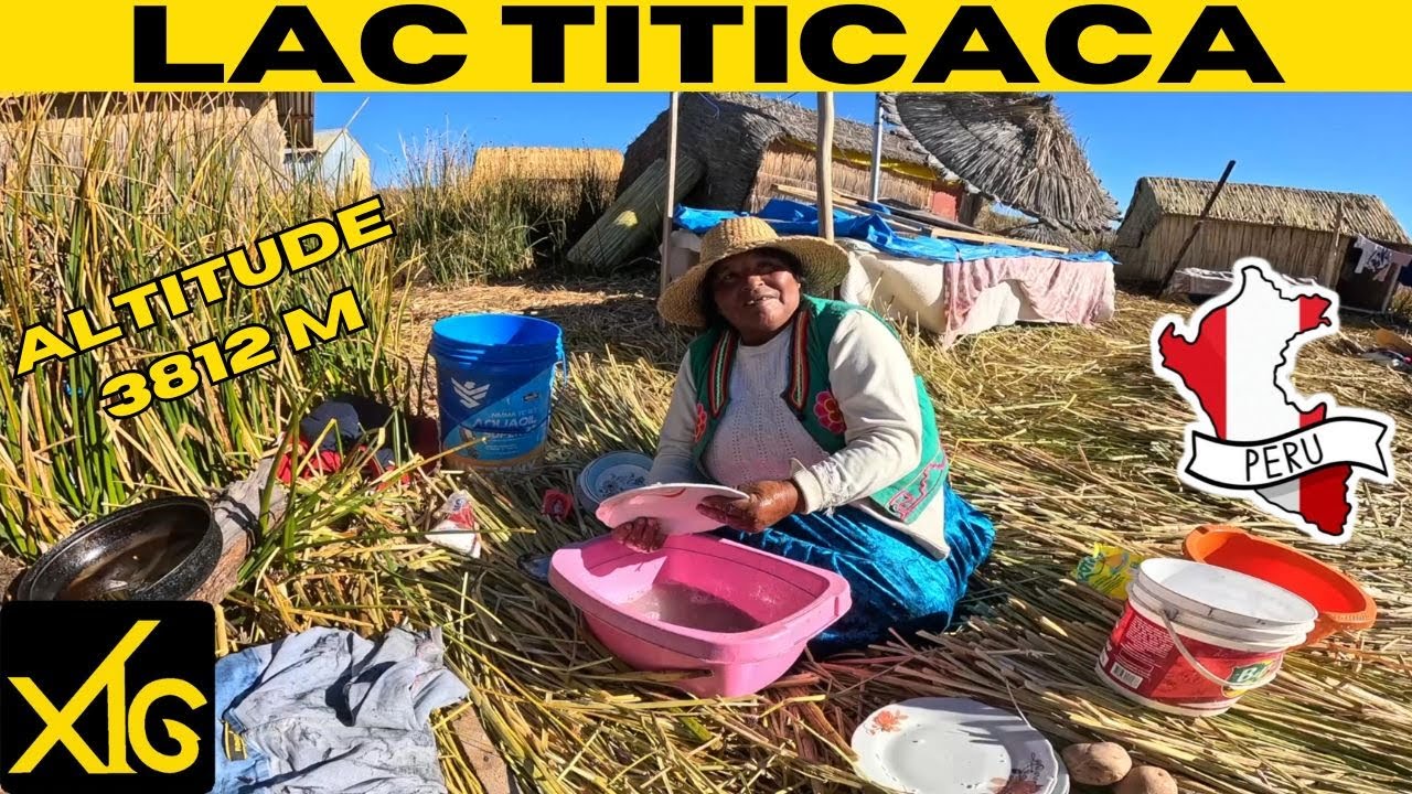 589 Nuit insolite sur une ile flottante du lac Titicaca #titicaca #nuitinsolite #altitude