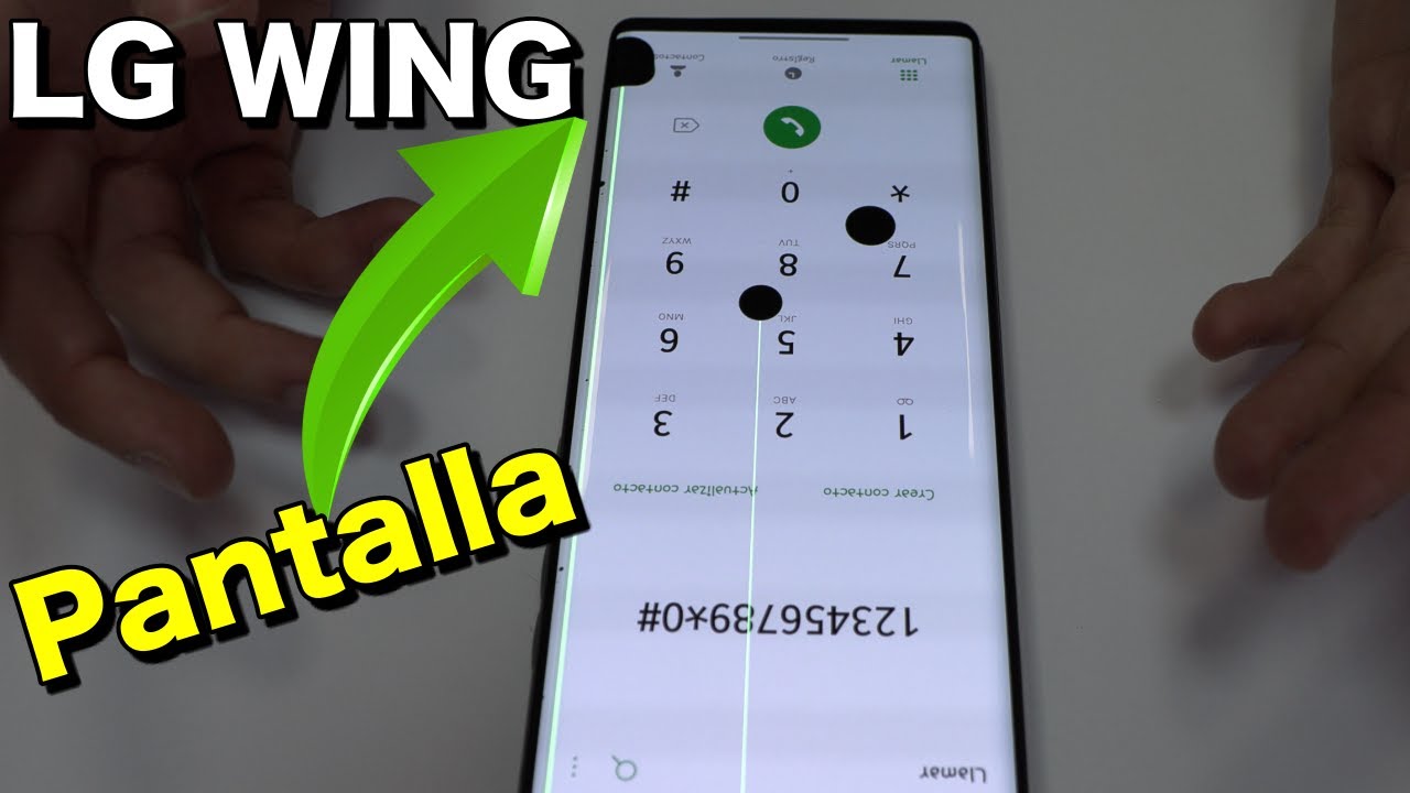 ✅ Cambiar Pantalla LG Wing 5g