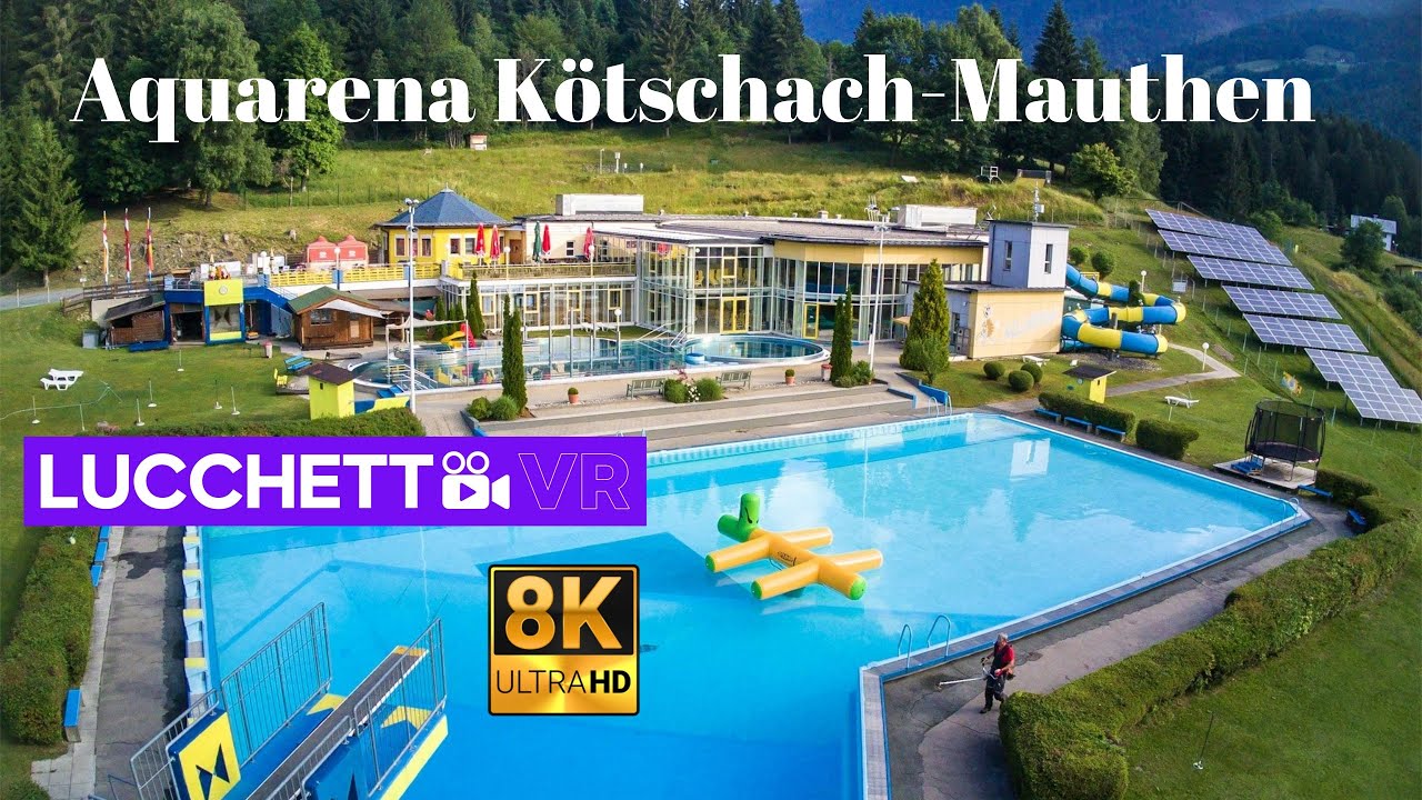[8K] Aquarena Kötschach-Mauthen (Insta 360 X4 VR360)