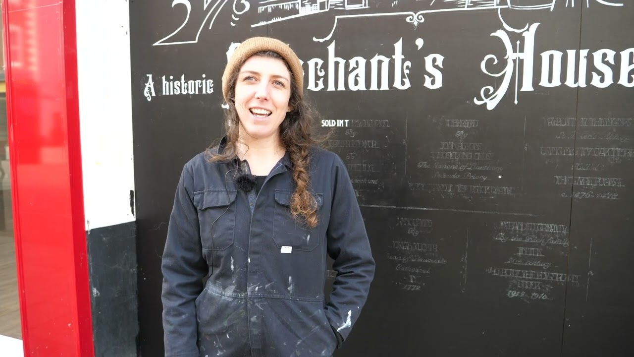 The Fleece Hotel Mural