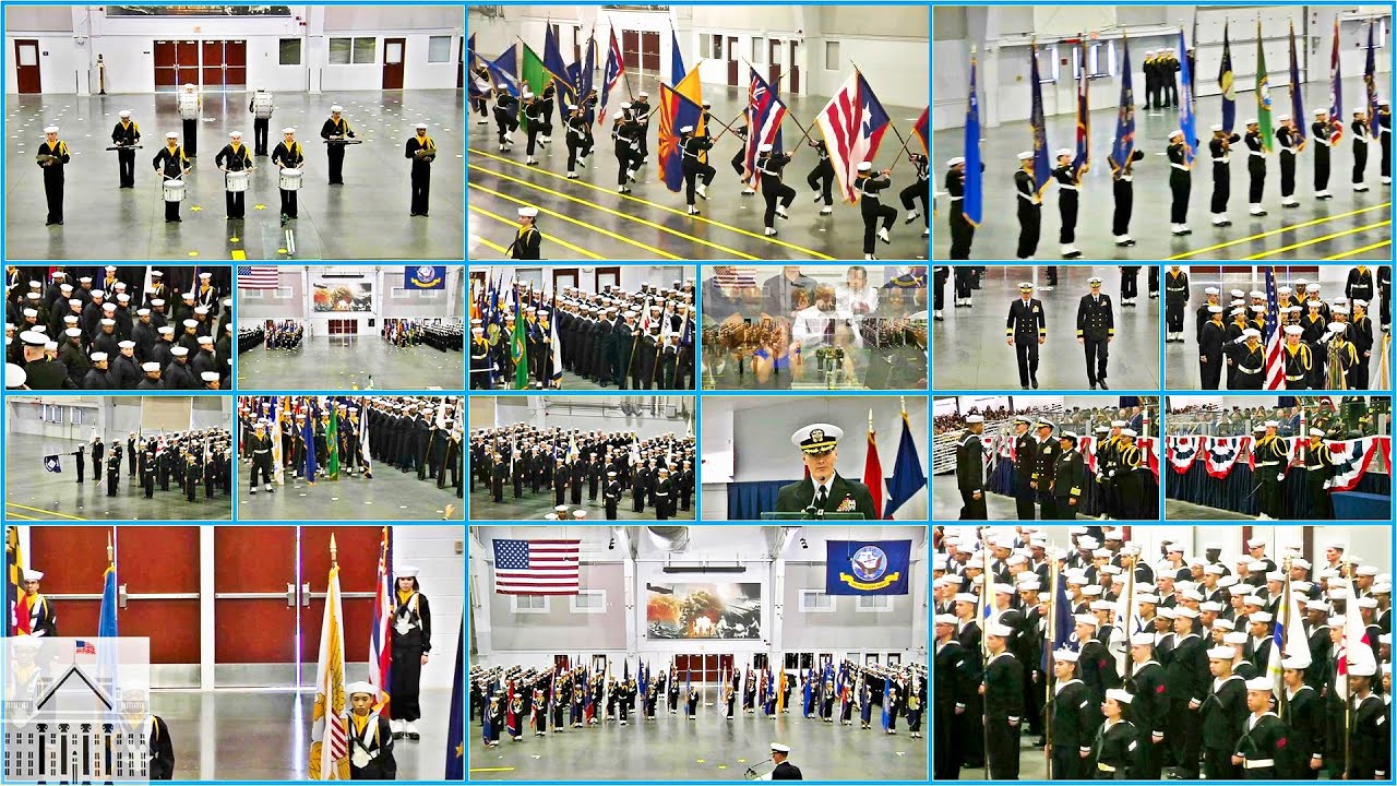 U.S. Navy Recruit Training Command Graduation on April 04, 2024.