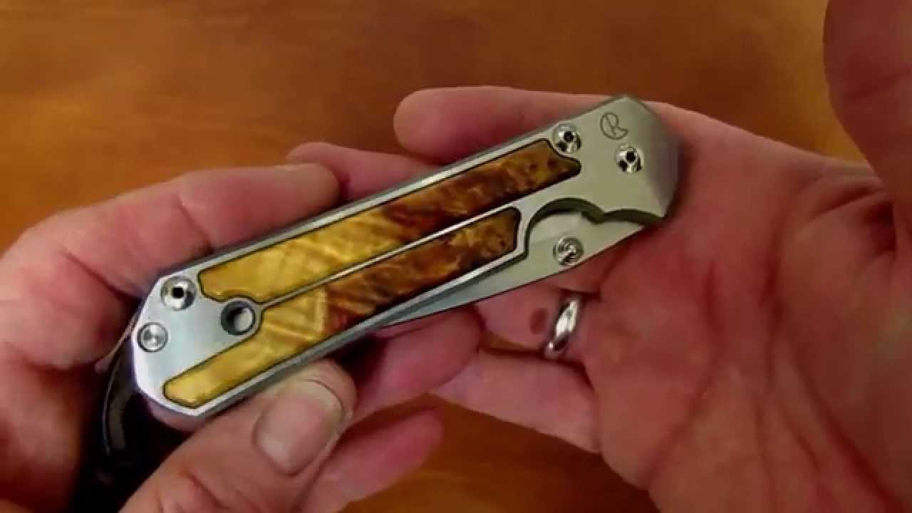 Chris Reeve Large Sebenza in Box Elder Burl: My Grail of Grails!
