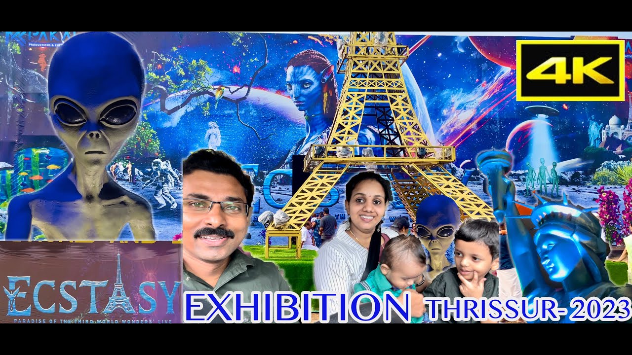 ECSTASY | തൃശ്ശൂർ എക്സിബിഷൻ | THRISSUR EXHIBITION 2023 | SAKTHAN GROUND EXHIBITION | AVATAR | ALIEN