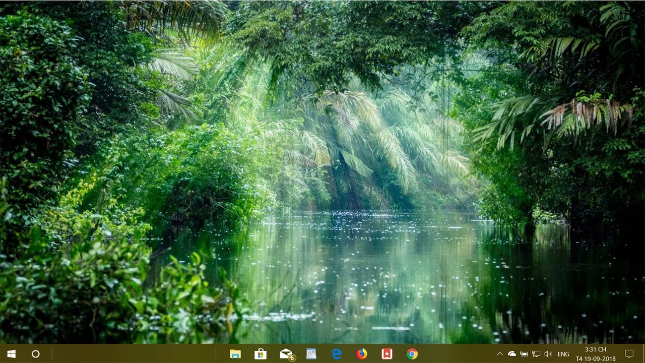 C&aacute;ch đưa Icon ứng dụng v&agrave;o giữa thanh Taskbar Windows 10