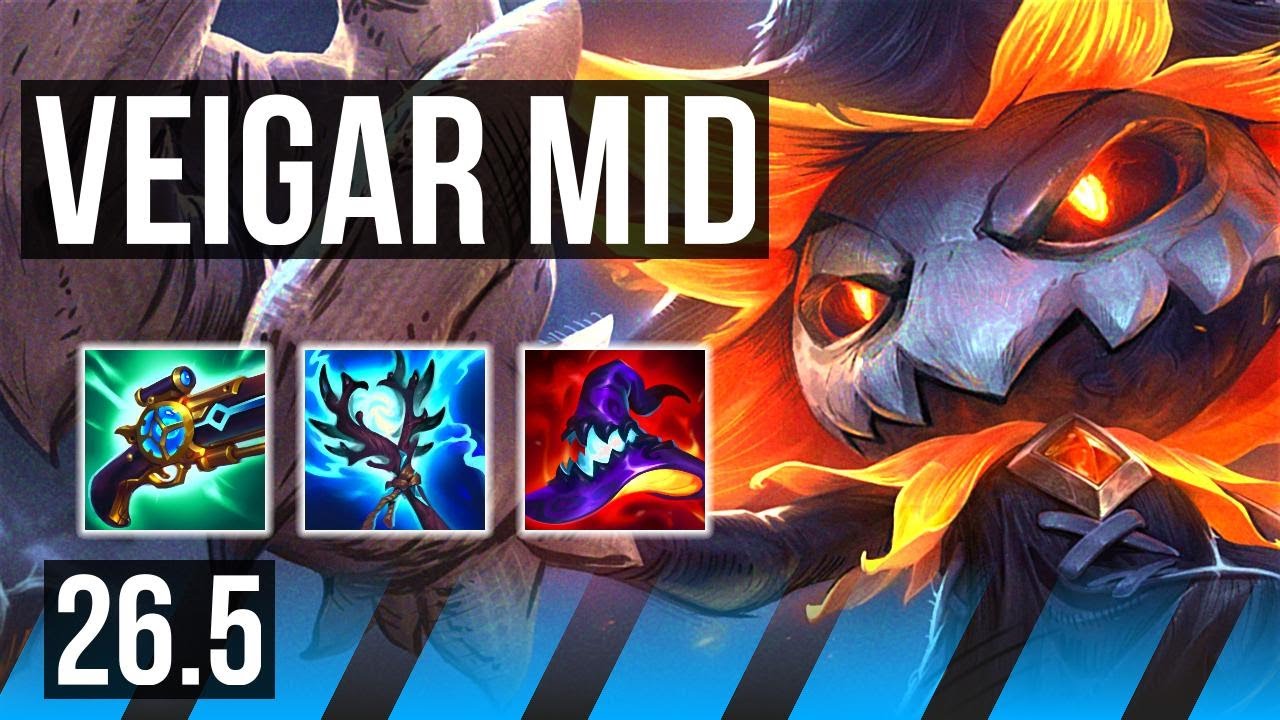VEIGAR vs VIKTOR (MID) | KR Diamond | 26.5
