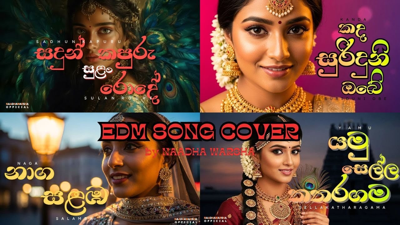 මේ දවස්වල ජනප්‍රියම EDM සින්දු එකතුව | Edm Songs  | EDM Mix By Naadha Warsha #edm #music #song
