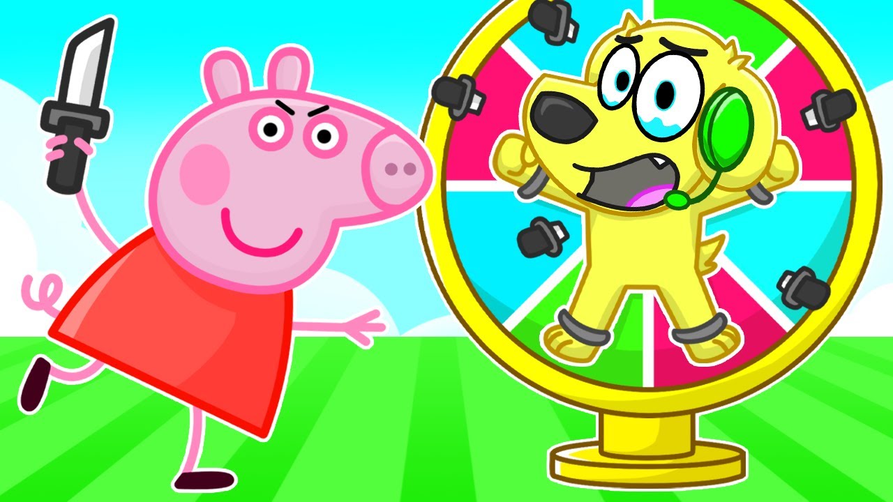 PEPPA PIG GOES CRAZY!! Roblox ESCAPE EVIL PEPPA..??