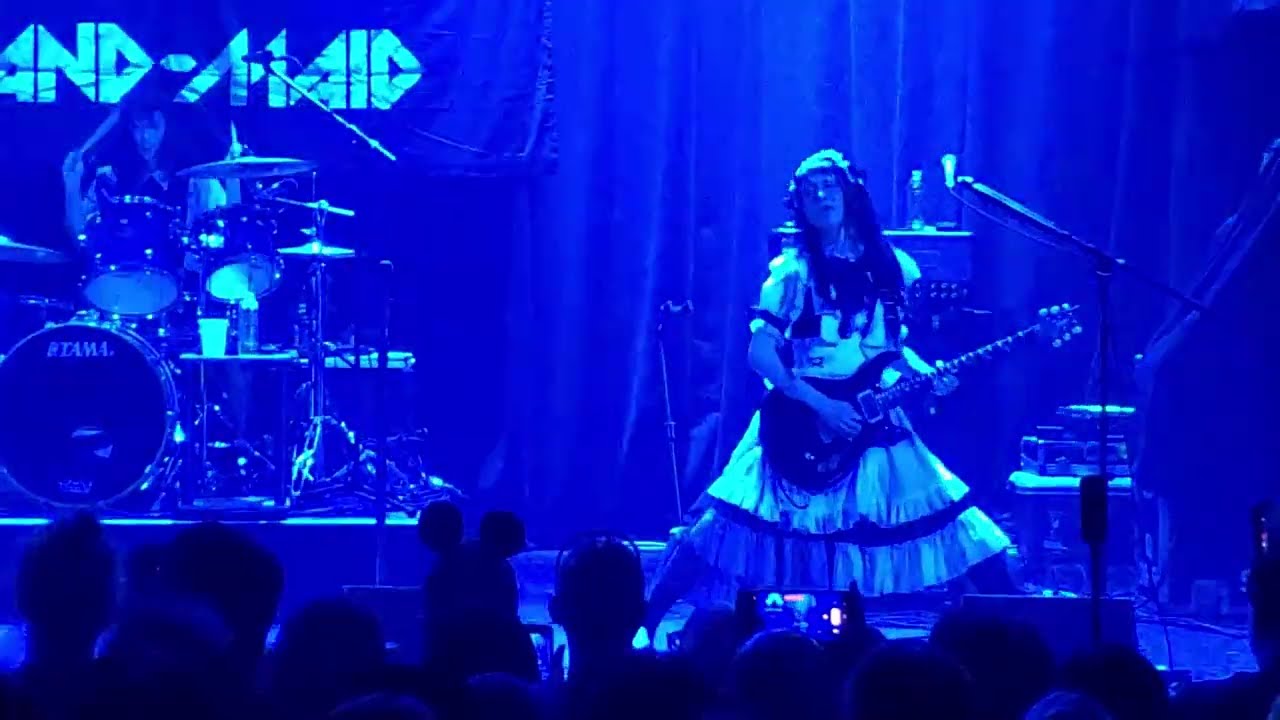 BAND-MAID Instrumental USA Tour 2022 Live Show Neptune Theater Seattle, WA