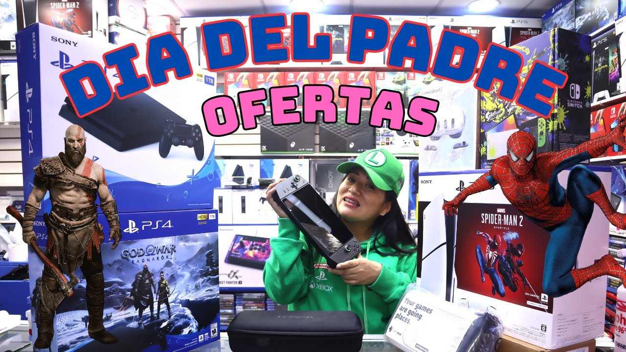 OFERTAS POR EL DIA DEL PADRE EN VIDEOJUEGOS Y CONSOLAS