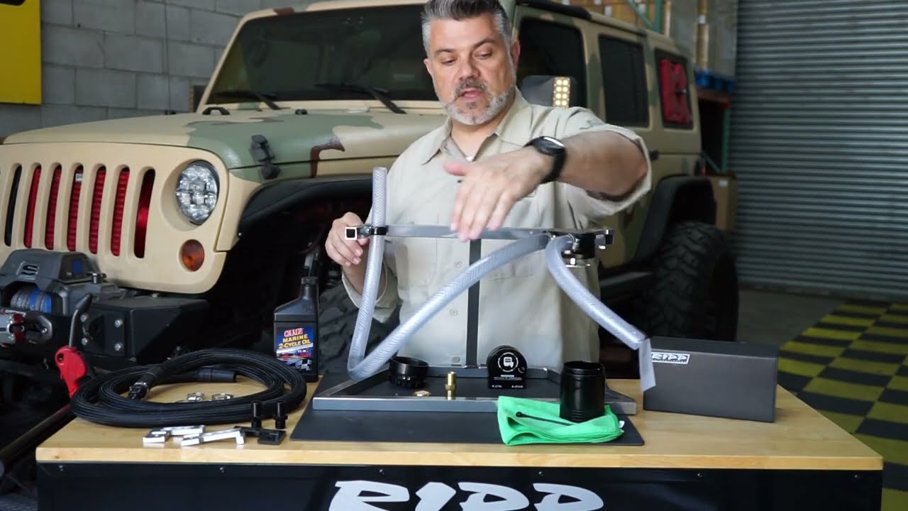 RIPP Superchargers Catch Can Oil Test