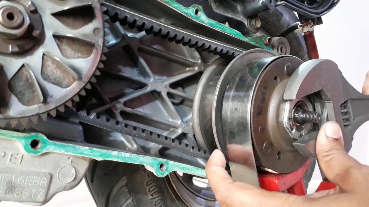 Honda Activa/Hero Pleasure Repair Part-10,CVT System of Gearless Scooter,Complete Detail.